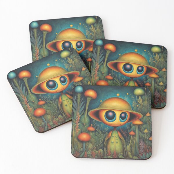 Item preview, A Confused Alien  designed and sold by Owl-o-the-wisp.