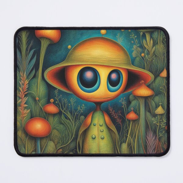 Item preview, A Confused Alien designed and sold by Owl-o-the-wisp.
