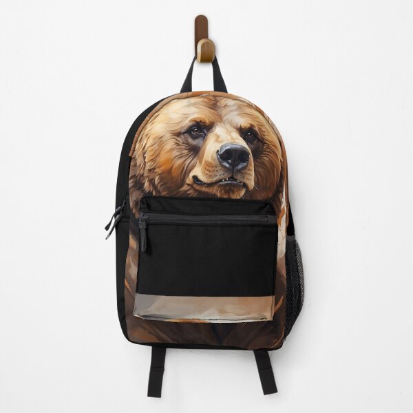 Item preview, Watercolor Brown Bear Face designed and sold by PolygonPinnacle.
