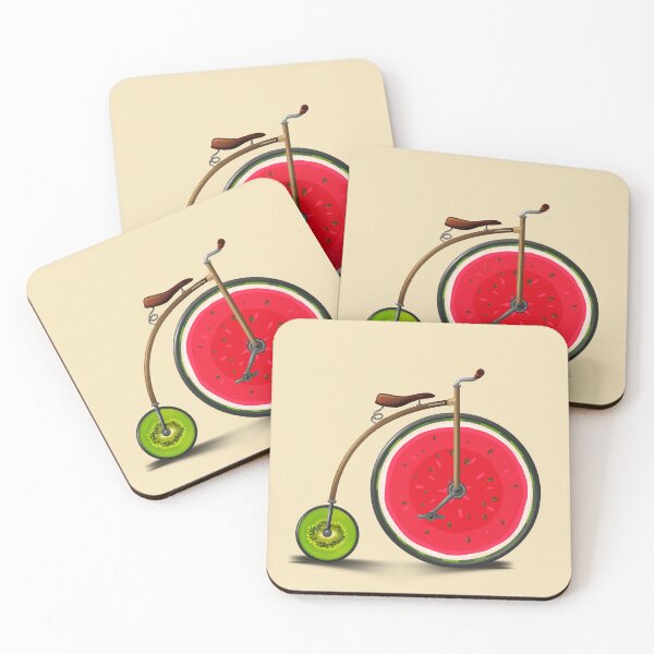 Item preview, Watermelon and Kiwi Bike | Penny Farthing | Bike Lovers designed and sold by monkeybusiness.pt.