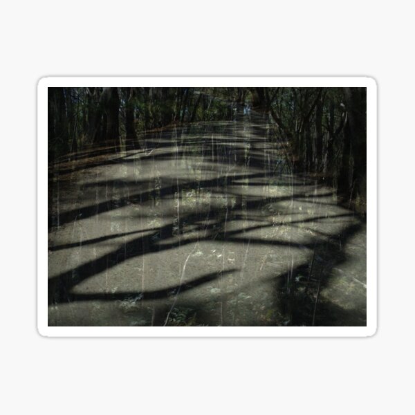 Down Memory Lane (Realistic View) Sticker