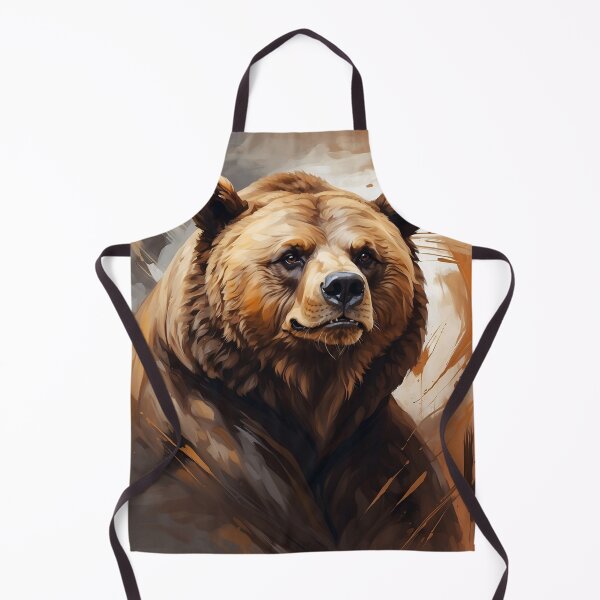 Item preview, Watercolor Brown Bear Face designed and sold by PolygonPinnacle.