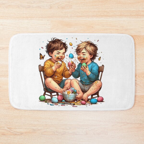 Item preview,  looking at each other and giggling.  designed and sold by PaintMeWorld.