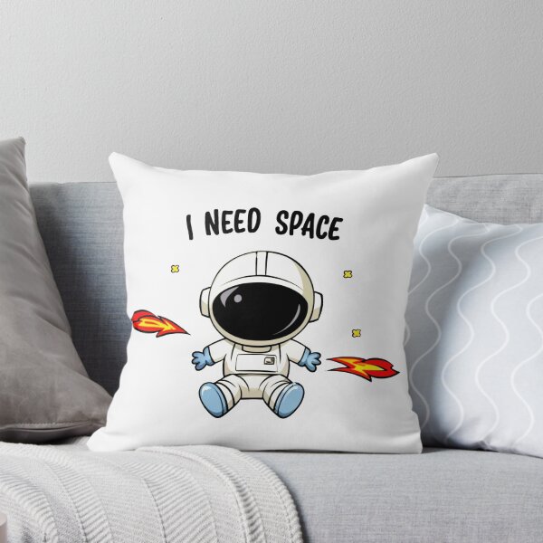 Artikelvorschau, Erklärung des Astronauten „Ich brauche Platz“ entworfen und verkauft von Infinity Elegance.