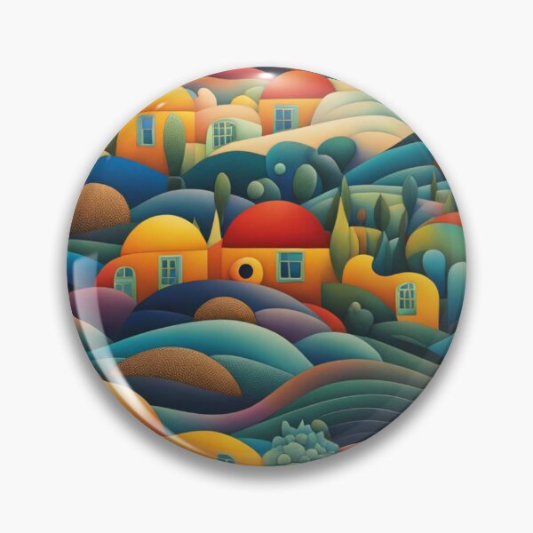 Item preview, A Dreamlike Village  designed and sold by Owl-o-the-wisp.
