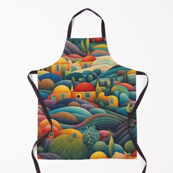 Item preview, A Dreamlike Village designed and sold by Owl-o-the-wisp.