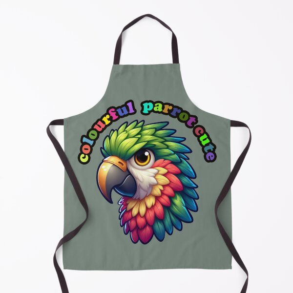Item preview, colorful parrot fun designed and sold by winaidigidesign.