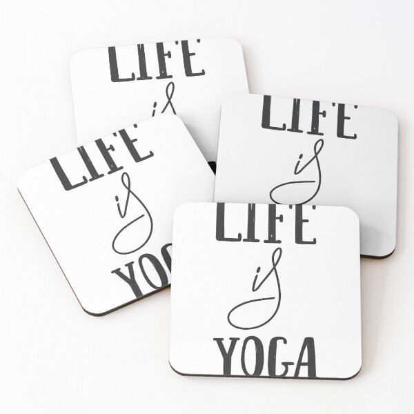 Item preview, Unroll Your Mat: Life is Yoga, Every Breath, Every Step designed and sold by artandwaves.