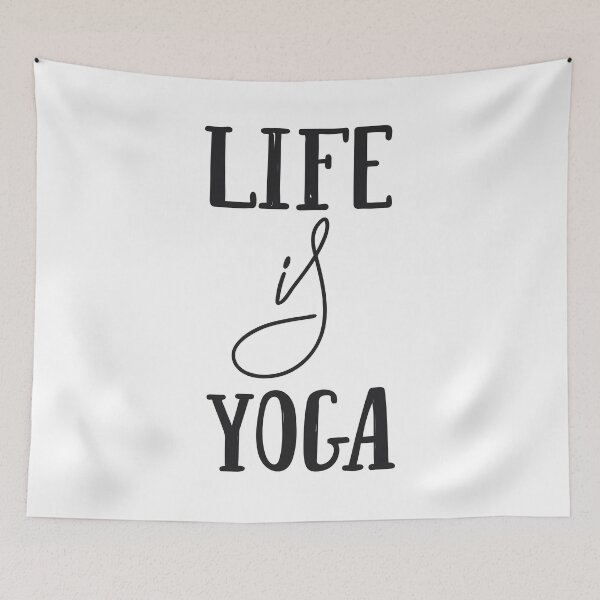 Item preview, Unroll Your Mat: Life is Yoga, Every Breath, Every Step designed and sold by artandwaves.