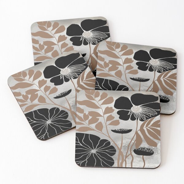 Item preview, Abstract home decorating minimalist flower wall poster designed and sold by jayne0524.