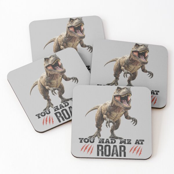 Item preview, You Had Me At Roar Dinosaur T-Rex Lover Paleontologists Gift designed and sold by Myth-Creatures.