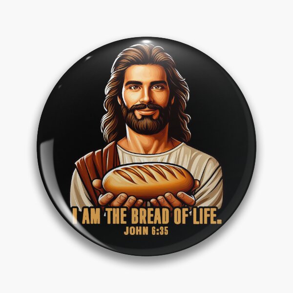 Item preview, John 6:35 I Am The Bread Of Life designed and sold by plushism.