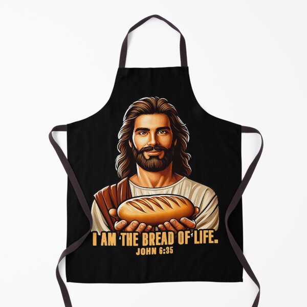 Item preview, John 6:35 I Am The Bread Of Life designed and sold by plushism.