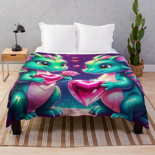 Item preview, Little dragons in love designed and sold by M-Y-A-R-T-.