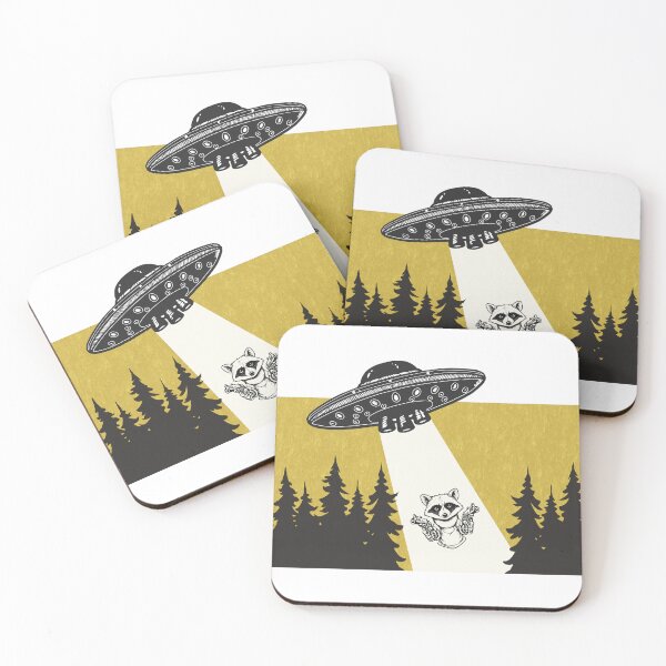 Item preview, Raccoon UFO designed and sold by Esskay Designs.