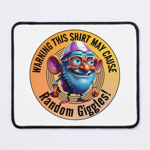 Item preview, Warning This Shirt May Cause Random Giggles!  designed and sold by Wilcox PhotoArt.