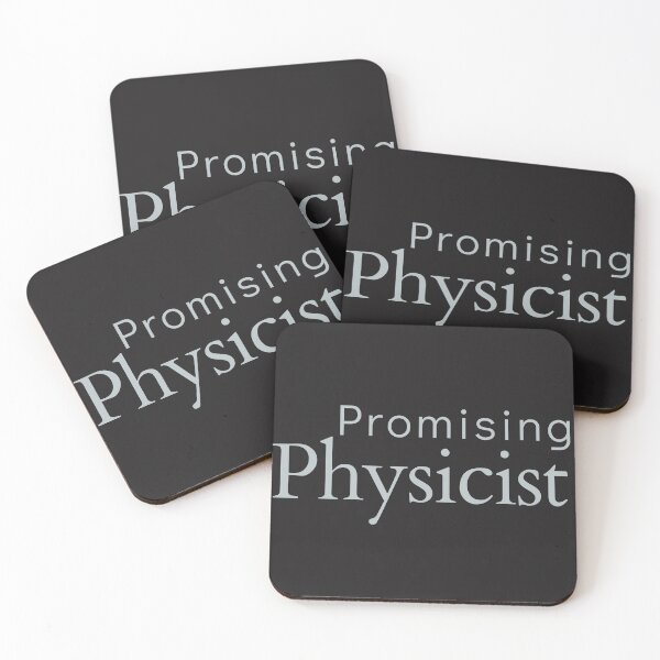 Item preview, Promising Physicist - Inspirational Quote Artwork designed and sold by Hill Strom.