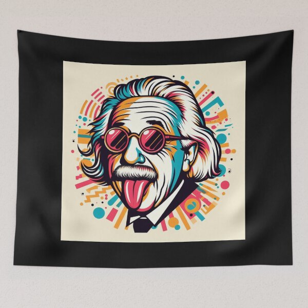 Item preview,  Albert Einstein designed and sold by sevenmountains.