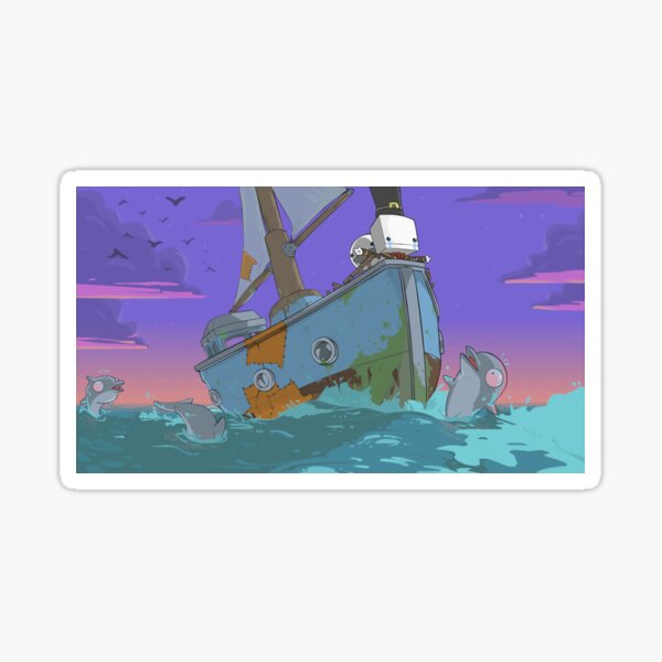 Item preview, Battleblock Theatre - Hatty's Ship at Sea designed and sold by iWumbo.
