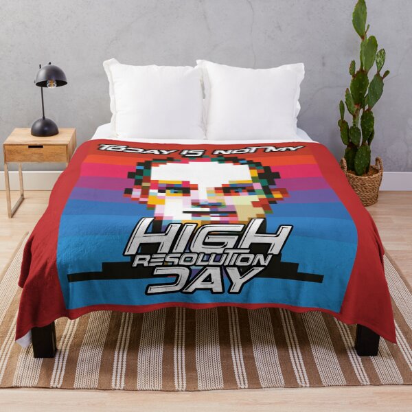 Item preview, Today is not my high resolution day pixelated moods designed and sold by TMK STORE.