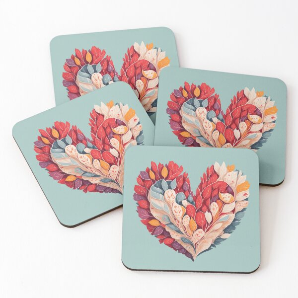 Item preview, Leafy Heart  designed and sold by Digiheart.