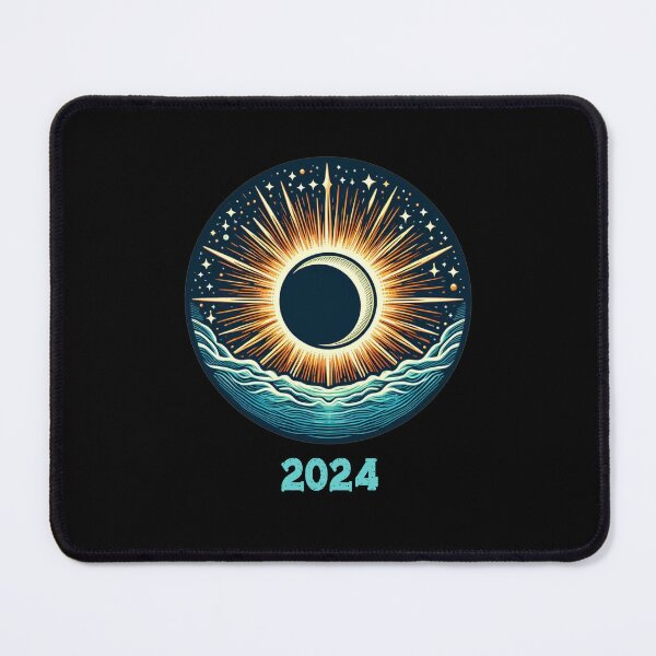 Item preview, Total Solar Eclipse 2024 Vintage Style Rough designed and sold by Lelijo.