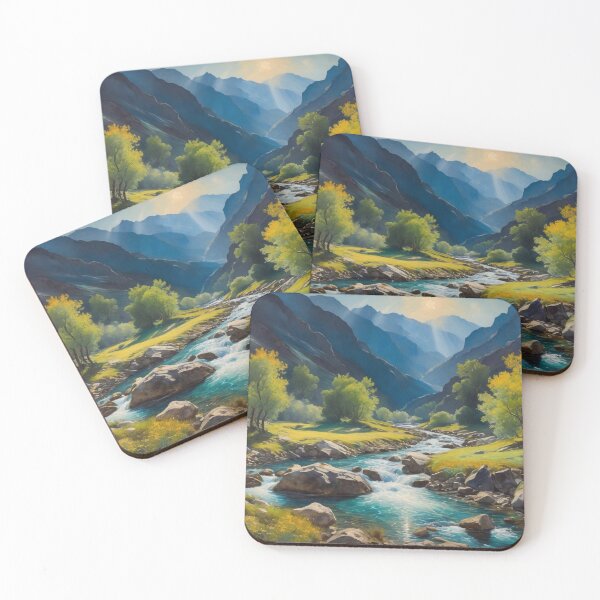 Item preview, Mountain stream designed and sold by M-Y-A-R-T-.