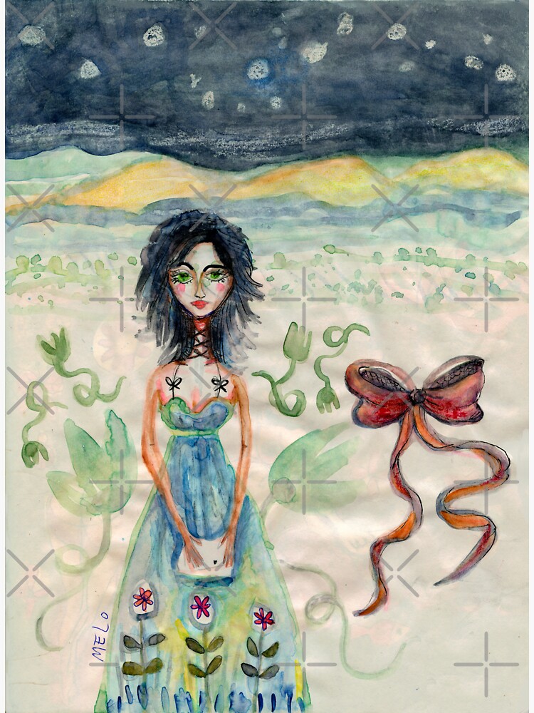 Girl Alone in desert with Bow Meloearth by meloearth