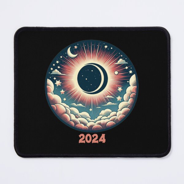 Item preview, Eclipse 2024 Vintage Style, Total Solar designed and sold by Lelijo.