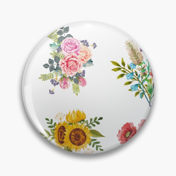 Item preview, Awesome Bundle of Cute Flowers designed and sold by InkPrintables.