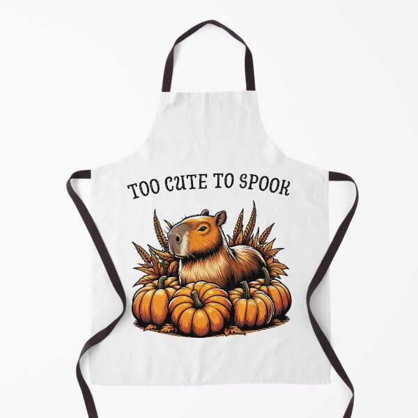Item preview, Capybara And Pumpkins Too Cute To Spook designed and sold by CosyTeal.