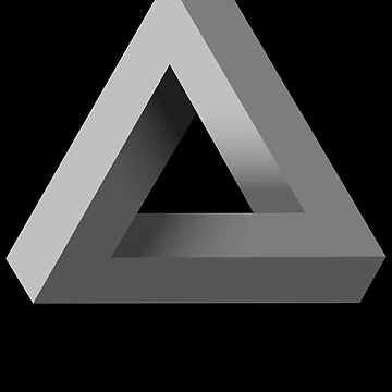Imagen de la obra Triangle Illusion Architect Triangle Optical Illusion Gear de DynamicDesign