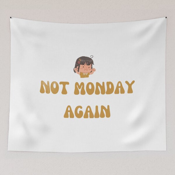 Item preview, Not Monday Again designed and sold by Seoul  Mates.