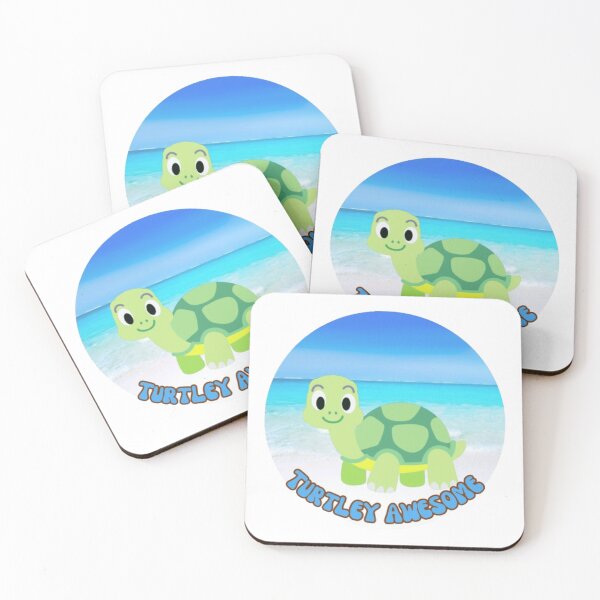 Item preview, Turtley Awesome - Kawaii Turtle, Cute Turtle Design designed and sold by TGAL2.