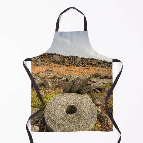 Item preview, Stanage Edge Derbyshire Peak District bleak winter landscape. designed and sold by RobThorley.
