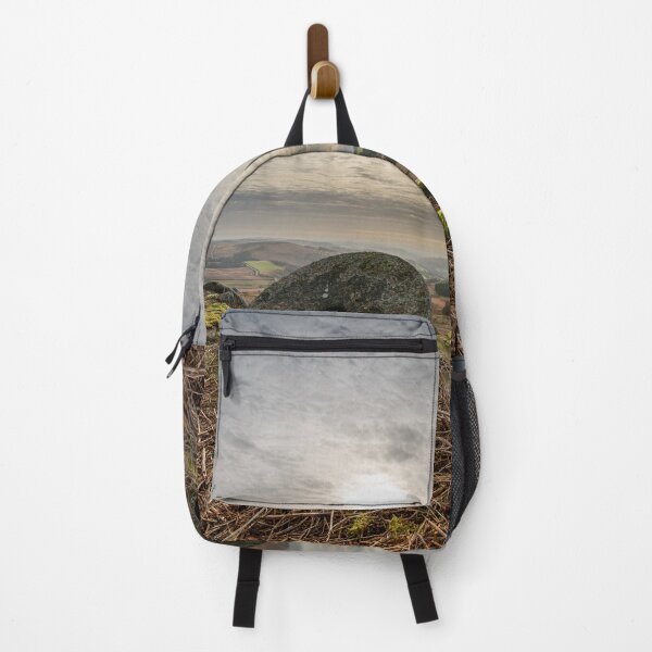 Item preview, Stanage Edge Derbyshire Peak District bleak winter landscape. designed and sold by RobThorley.