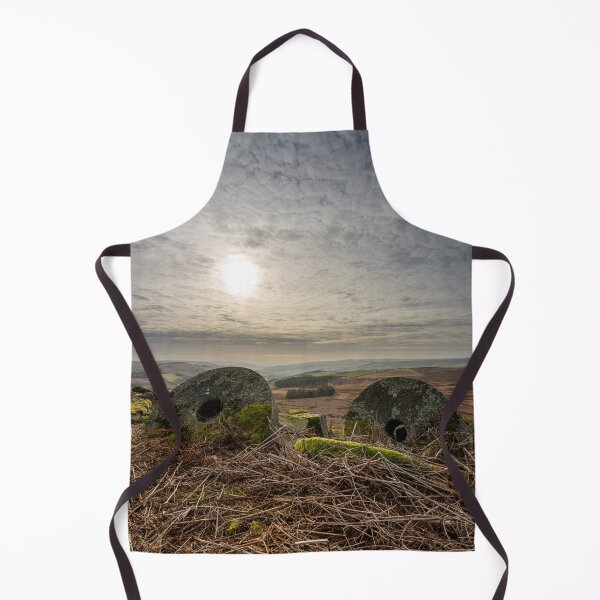 Item preview, Stanage Edge Derbyshire Peak District bleak winter landscape. designed and sold by RobThorley.