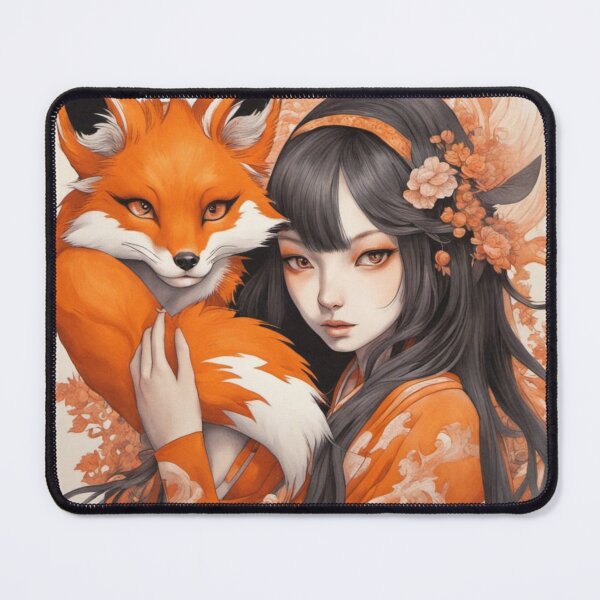 Item preview, Orange Kitsune designed and sold by DreamOfMorpheus.