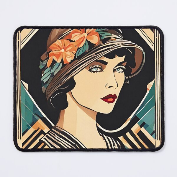 Item preview, Vintage Femininity: Portrait of a Chic Lady from the 1920s designed and sold by Aurorartsprint.