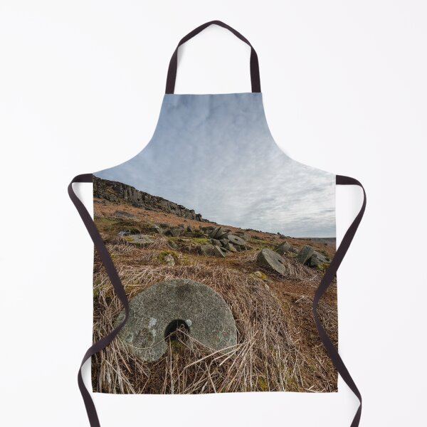 Item preview, Stanage Edge Derbyshire Peak District bleak winter landscape. designed and sold by RobThorley.