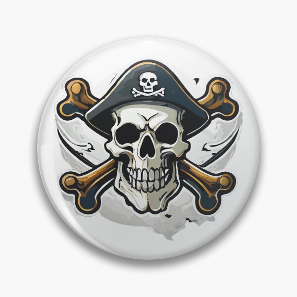 Item preview, Skull and Crossbones designed and sold by Angry Swan Designs.
