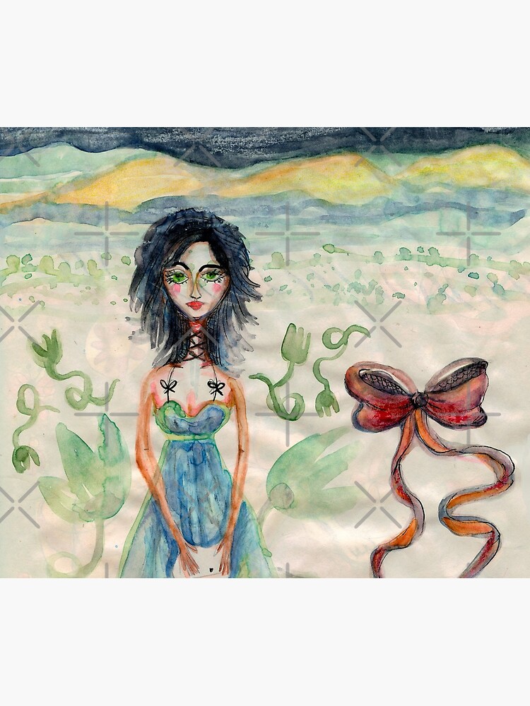 Girl Alone in desert with Bow Meloearth by meloearth