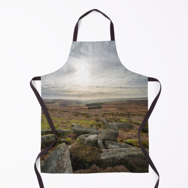Item preview, Stanage Edge Derbyshire Peak District bleak winter landscape. designed and sold by RobThorley.