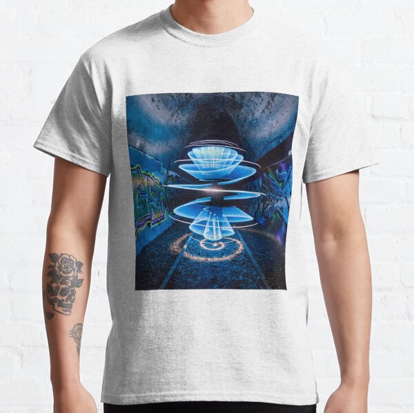 Train Tunnel Spiral Classic T-Shirt