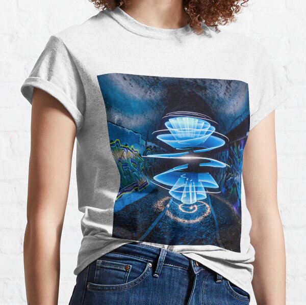 Train Tunnel Spiral Classic T-Shirt