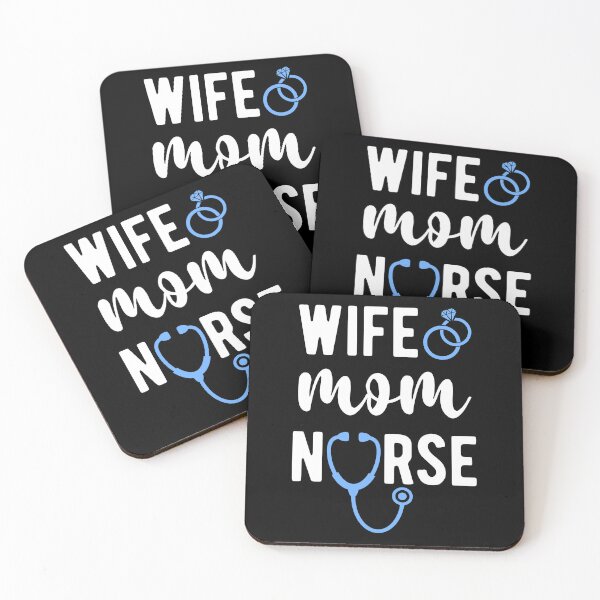 Item preview, Wife Mom Nurse designed and sold by Turie.