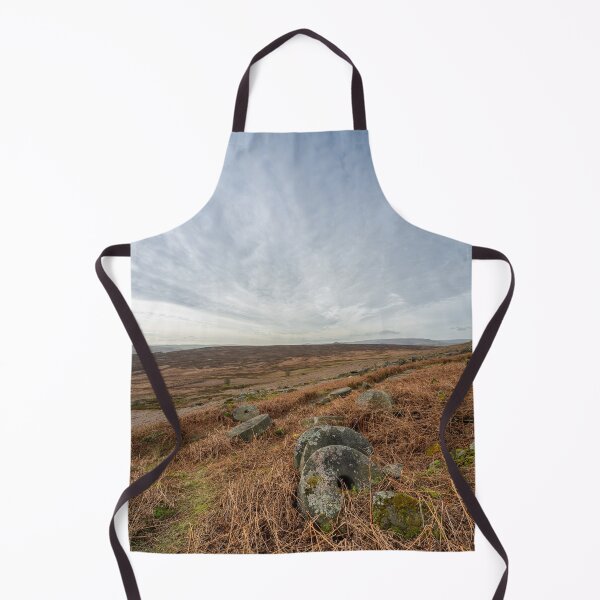 Item preview, Stanage Edge Derbyshire Peak District bleak winter landscape. designed and sold by RobThorley.