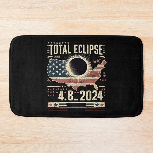 Item preview, Total Solar Eclipse 2024 Totality Phases US American Flag T-Shirt designed and sold by MAPDDesigns.