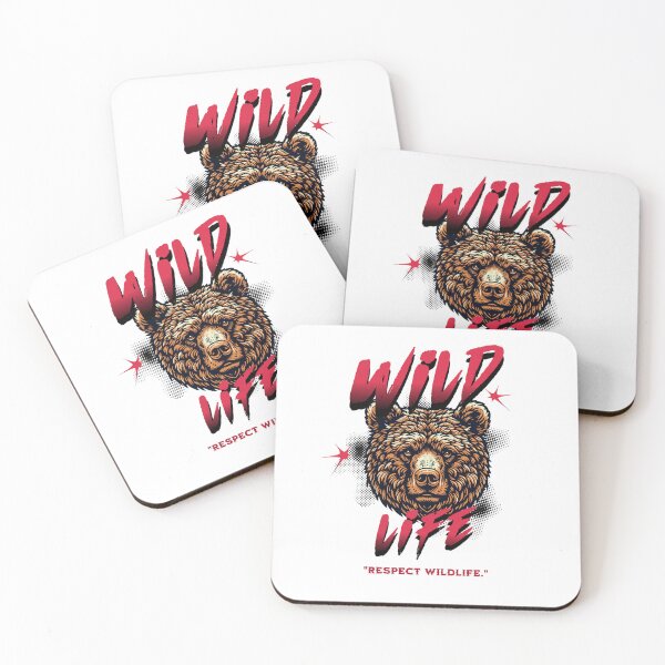 Item preview, Wild Life Bear respect wildlife. designed and sold by INKNIK.