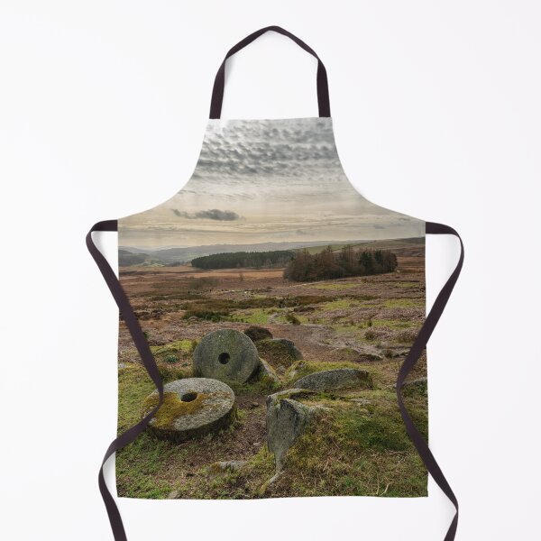 Item preview, Stanage Edge Derbyshire Peak District bleak winter landscape. designed and sold by RobThorley.
